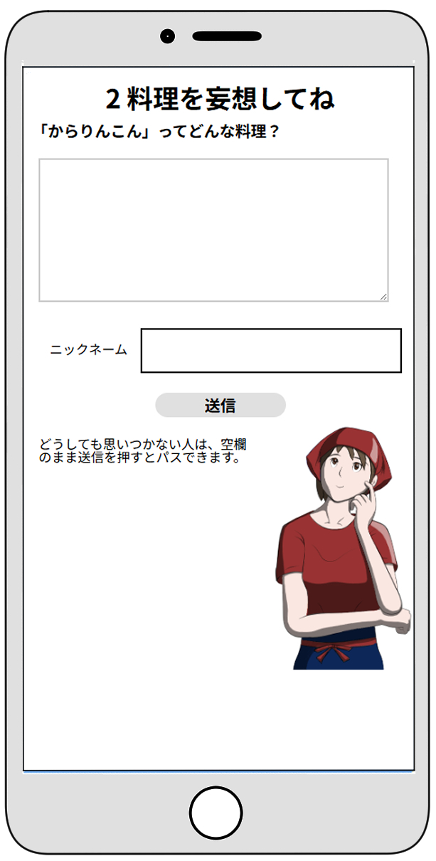 妄想画面
