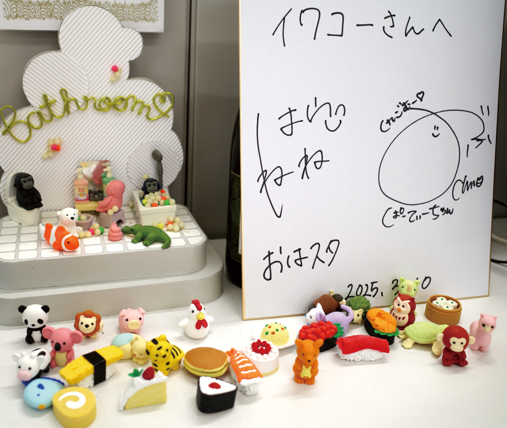 イワコー様テーブル装飾